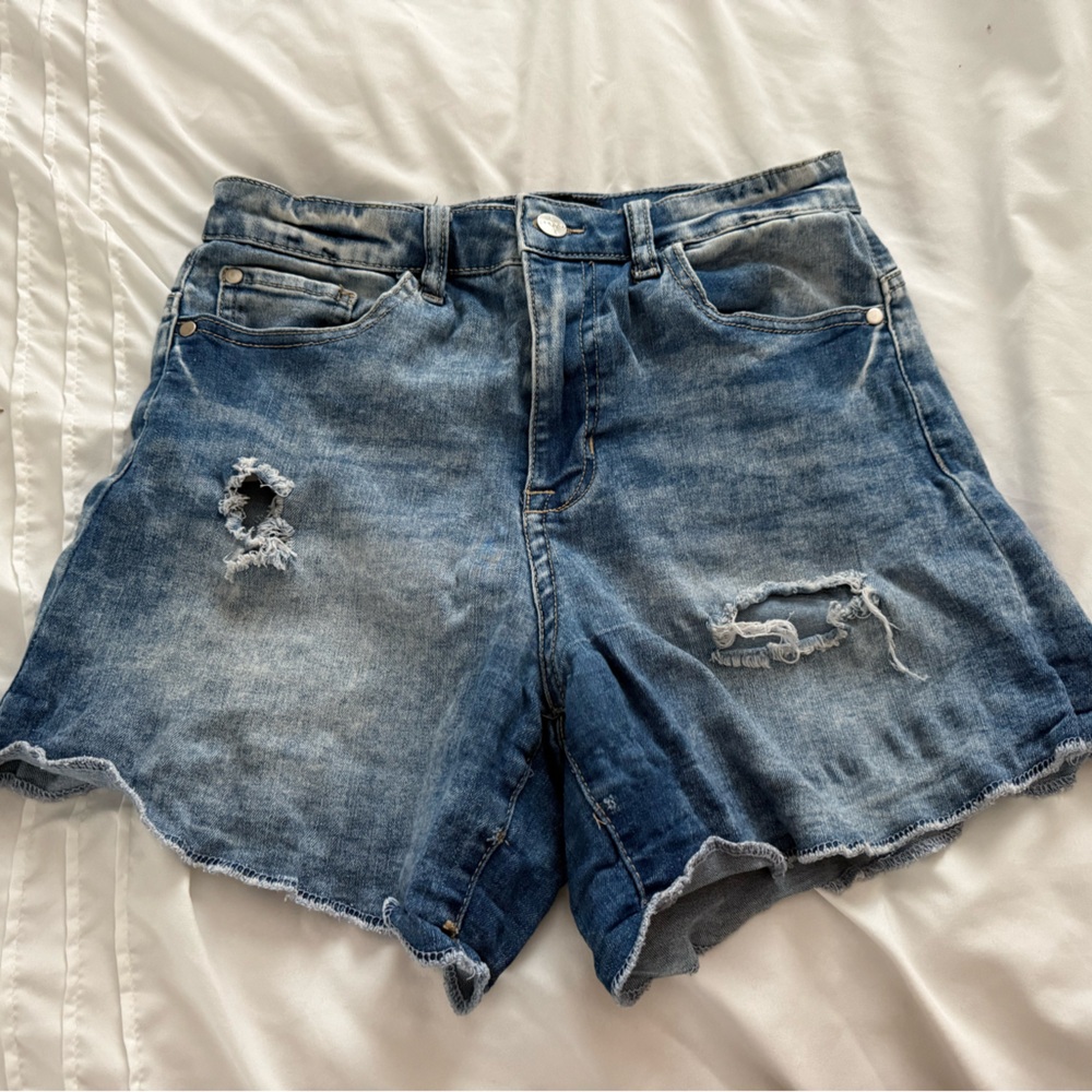 Kendall & Kylie Blue Denim Shorts